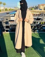 Winter Premium Hoodie Gown For Women (RI-30) - Image 4
